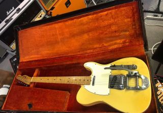 Vintage 1968 Fender Telecaster W/original Bigsby All One Owner