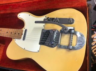 Vintage 1968 Fender Telecaster w/original bigsby All one owner 2