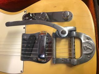Vintage 1968 Fender Telecaster w/original bigsby All one owner 8
