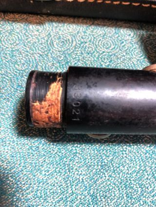 Vintage Normandy Eb Clarinet - Wood in the Case 10