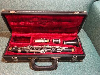 Vintage Normandy Eb Clarinet - Wood In The Case