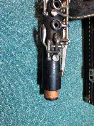 Vintage Normandy Eb Clarinet - Wood in the Case 3