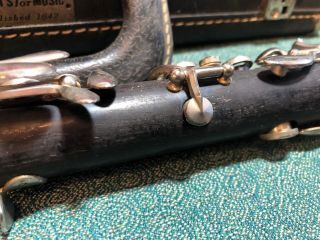 Vintage Normandy Eb Clarinet - Wood in the Case 5