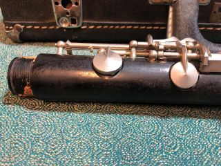 Vintage Normandy Eb Clarinet - Wood in the Case 6