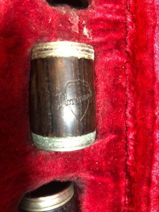 Vintage Normandy Eb Clarinet - Wood in the Case 7