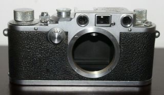 Very Rare Near Leica Iiic Luftwaffen - Eigentum Rangefinder Camera Military