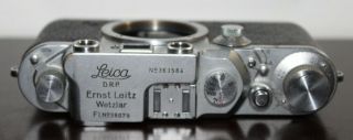 VERY RARE Near LEICA IIIc LUFTWAFFEN - EIGENTUM Rangefinder Camera MILITARY 4