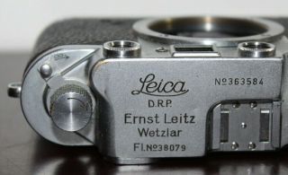 VERY RARE Near LEICA IIIc LUFTWAFFEN - EIGENTUM Rangefinder Camera MILITARY 5