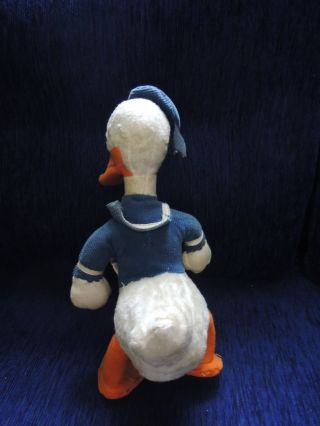 Walt Disney collectors vintage plush Donald Duck EXTREMELY RARE Novelty Co. 2