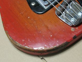 Ultra Rare Vintage 1963 Hagstrom Coronado IV Bass w/ BiSonic Pickups,  First Gen 3