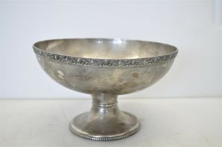 Vintage Marked Sterling Silver.  925 Tiffany & Co Pedestal Candy / Nut Dish 307g