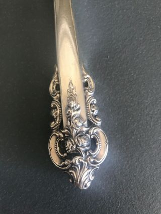 Set of 8 Wallace Grande Baroque Sterling Silver True Dinner Knives Knife 9 3/4 