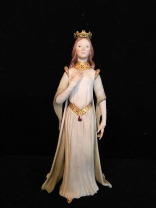 Vintage Cybis Queen Esther Porcelain Figurine 13 " Limited Ed.  1974 Signed No.  510