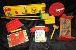Vintage Playskool Fisher Price Kohner Vera Toys 1960s - 1970s Child 
