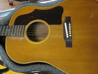 1961 Gibson J 50 Vintage Acoustic Guitar Rare Low Serial 26853 10