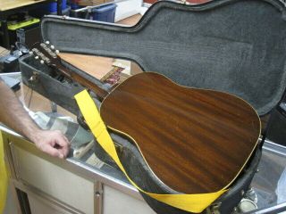 1961 Gibson J 50 Vintage Acoustic Guitar Rare Low Serial 26853 7