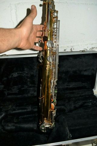 1980 Vintage Selmer USA Bundy II Alto Saxophone w/ Carrying Case S/N 737044 5