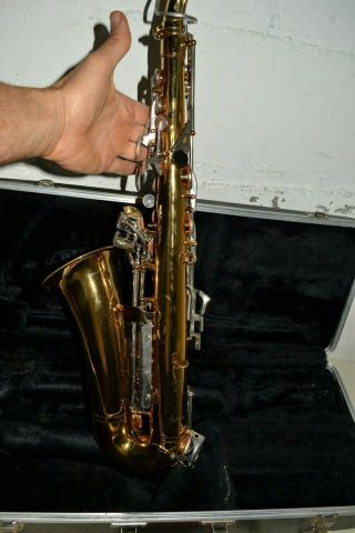 1980 Vintage Selmer USA Bundy II Alto Saxophone w/ Carrying Case S/N 737044 6