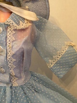 Vintage Madame Alexander Cissy Doll Dress Hat Undies Shoes 6