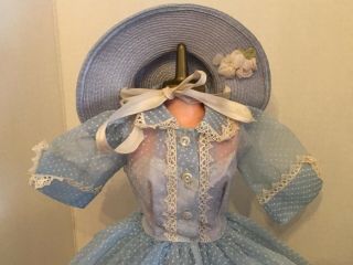 Vintage Madame Alexander Cissy Doll Dress Hat Undies Shoes 9