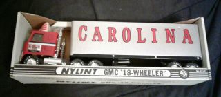 Vintage Nylint Carolina Gmc 18 Wheeler Steel Semi Truck 911 - Z W/box