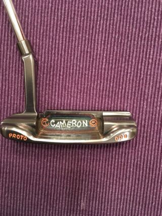 Scotty Cameron 009 Tour Brushed Black Pearl With Rare Loser Stamp