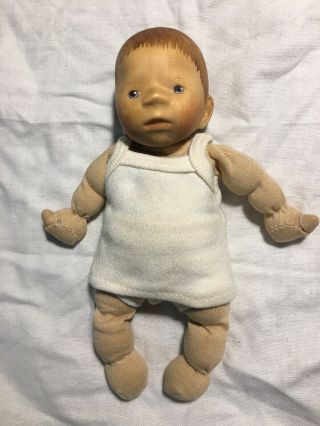 Handcrafted Wooden Baby Doll By Elisabeth Pongratz Updated Listing