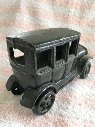 Vintage Cast Iron Toy Car No Name