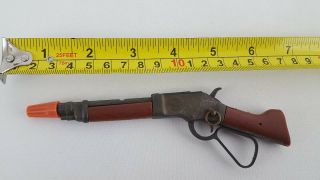 Vintage Mare’s Laig Leg Wanted Dead Or Alive.  Cap Gun Rifle Vintage Toy