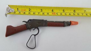 Vintage Mare’s Laig Leg Wanted Dead or Alive.  Cap Gun Rifle vintage Toy 2