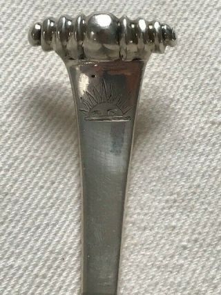 English Sterling Silver Dresing Spoon RARE (by William Watkins London) XLNT Cond 5