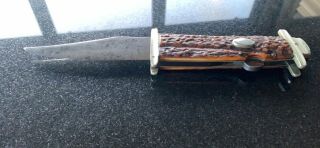 Extremely Rare (Explorer) W.  Butcher Sheffield Folding Bowie Knife from 1800’S 3