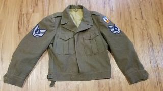 Wwii Usaaf Ike Jacket 9th Air Force Size 36s