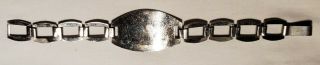 WWII 1944 Naples Anzio Cassino Roma Italy Campaign Silver Sweetheart Bracelet 4
