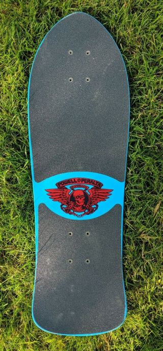 Vintage Powell Peralta Tommy Guerrero Skateboard Deck Blue dip RARE Tony Hawk 4