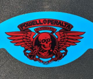 Vintage Powell Peralta Tommy Guerrero Skateboard Deck Blue dip RARE Tony Hawk 7