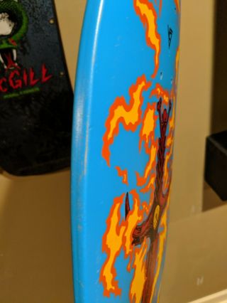 Vintage Powell Peralta Tommy Guerrero Skateboard Deck Blue dip RARE Tony Hawk 8