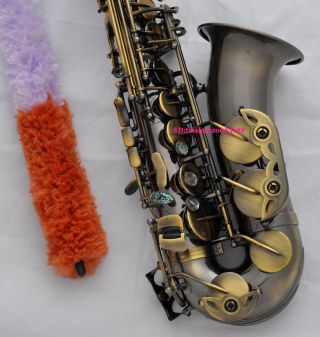 Advanced Alto Saxophone Antique Saxofon High F With Abalone Shell Key