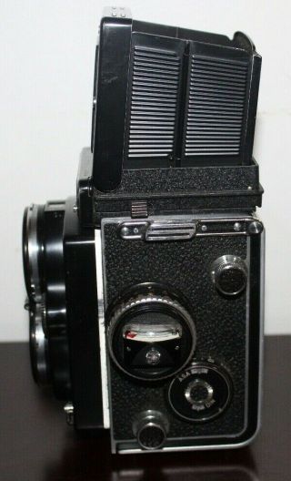 RARE Near ROLLEIFLEX 2.  8f 12/24 Camera With Planar 80mm Lens 6