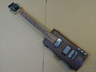 Custom Made Dual Humbucker Electric Guitar Made From Vintage Clarinet Case
