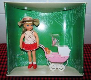 1966 Extremely Rare Barbie Vtg.  " Tutti " Boxed Set Walkin`my Dolly 3552,