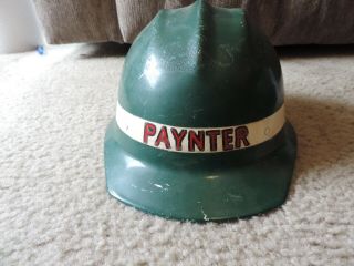 Bullard Hard Boiled Aluminum Metal Hard Hat Vintage El Paso Natural Gas 3