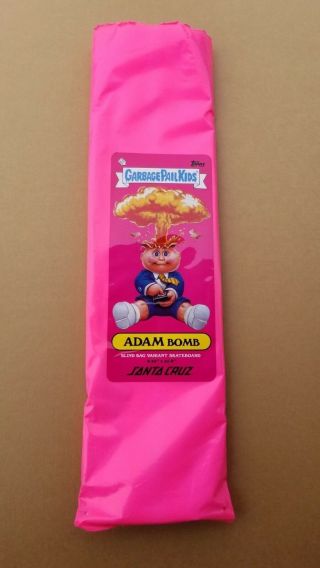 Santa Cruz Skateboard Garbage Pail Kids Topps RARE 1 of 1 SALBA The Grail 4