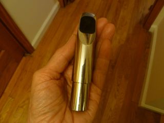 Vintage LAWTON 7 STAR (B) Tenor Saxophone Mouthpiece.  Stainless Steel Pre - owne 8