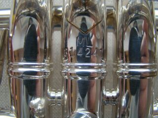 Vincent Bach Stradivarius 43ML VINTAGE trumpet GAMONBRASS 5