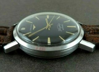 Vintage LONGINES Flagship Automatic Watch.  Caliber 341.  Date.  Ca 1960 ' s 6
