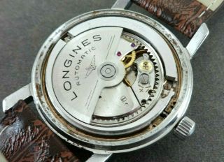 Vintage LONGINES Flagship Automatic Watch.  Caliber 341.  Date.  Ca 1960 ' s 8