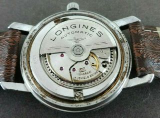 Vintage LONGINES Flagship Automatic Watch.  Caliber 341.  Date.  Ca 1960 ' s 9