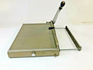 Vintage Paper Trimmer Cutter Art Photography Cutting Board Guillotine Kutrimmer