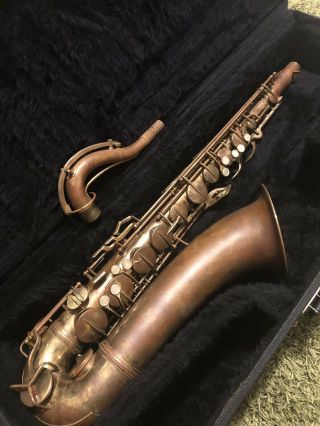 1940/1941 Vintage Cg Conn 10m Naked Lady Tenor Saxophone